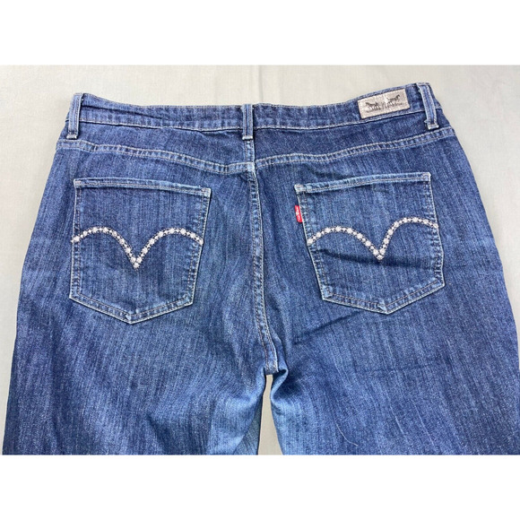 Levi's Mid-Rise Skinny 5-Pocket Stretch Denim Jeans. Women's Size 14? GUC!! - Picture 9 of 9